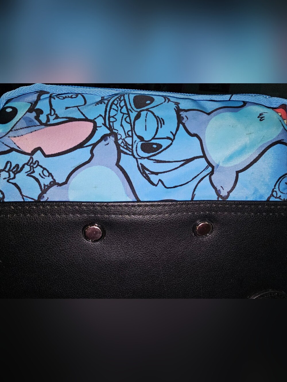 SOLD Disney Stitch Rolling Duffel Bag NWT - Picture 9 of 11